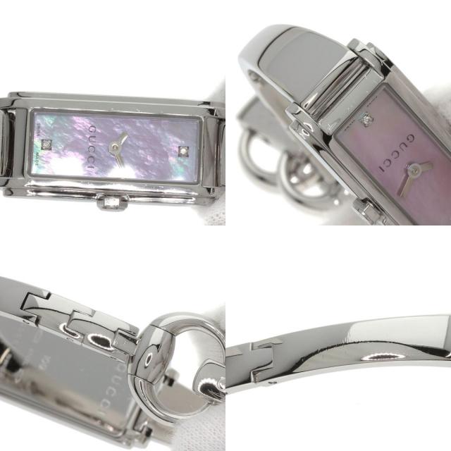 グッチ 腕時計 Gライン 2P ダイヤモンド