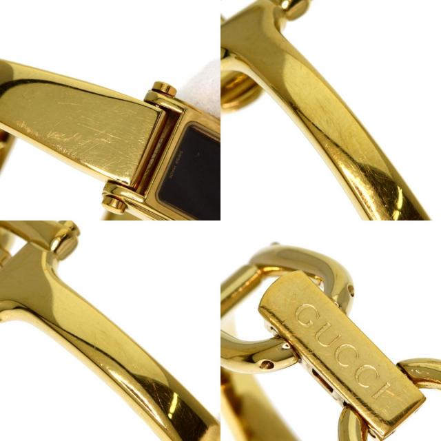 新品電池✨️GUCCI 腕時計 クォーツ1500L スクエア ゴールド GUCCI グッチ 1500L スクエアフェイス 腕時計 GP/GP レディース