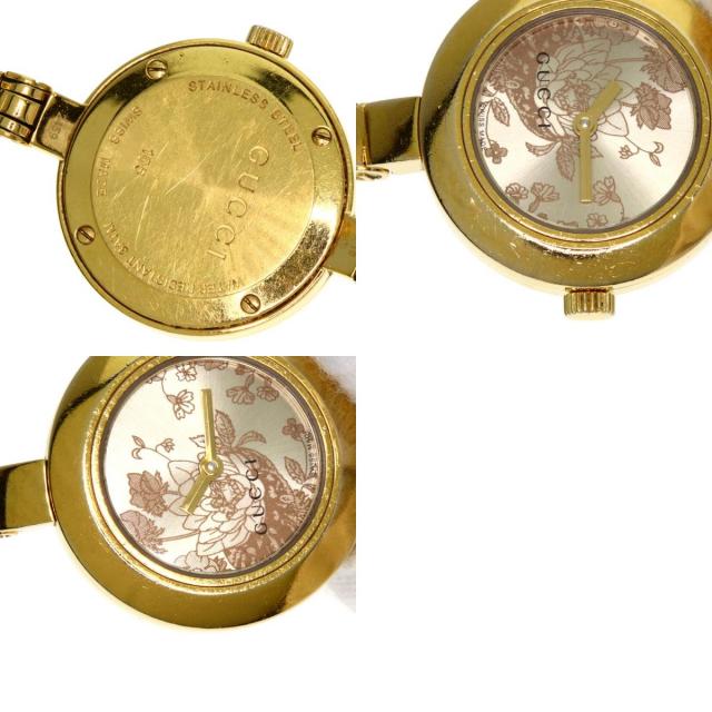 GUCCI ゴールドラウンドフェイス時計 GUCCI グッチ 3300.2M ラウンドフェイス 腕時計 GP/GP メンズ