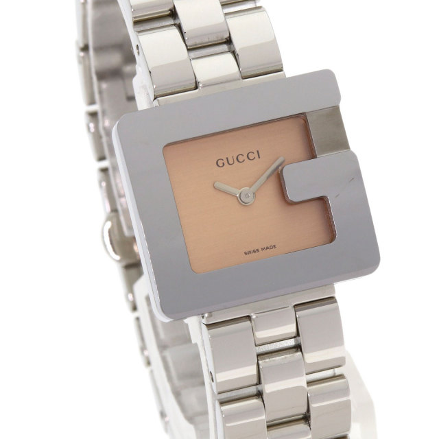 GUCCI グッチ 3600L G スクエアフェイス 腕時計 ステンレス