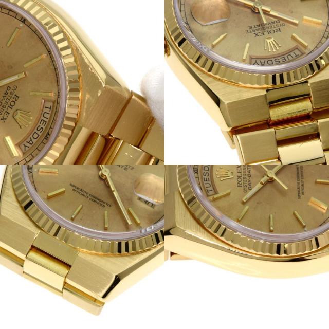 ダイヤモンドリール デイデイト オイスタークォーツ 19018 SOLD Raising time