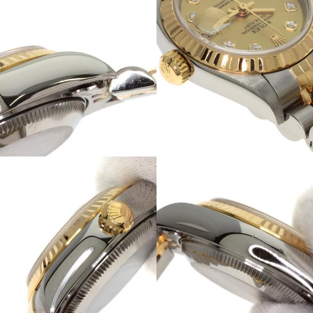 ロレックス 腕時計 デイトジャスト 10P ダイヤモンド