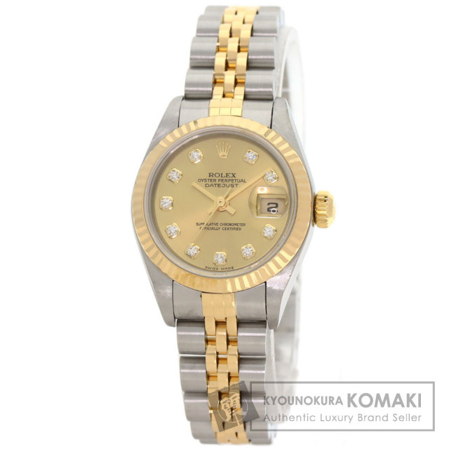 最終値下げ‼️デイトジャスト コマ オイスターブレス 279173 179173 ROLEX ロレックス 179173NGE デイトジャスト 10P エメラルド