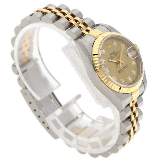 ロレックス 腕時計 デイトジャスト 10P ダイヤモンド