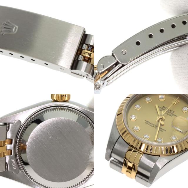 ロレックス 腕時計 デイトジャスト 10P ダイヤモンド