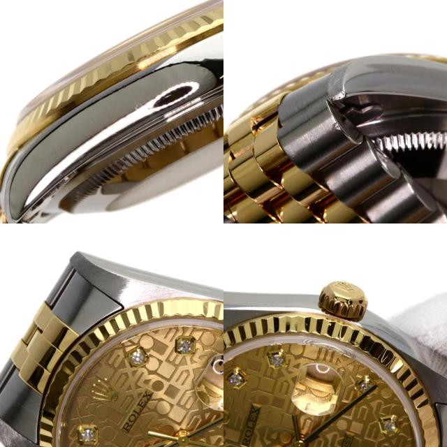 ロレックス 腕時計 デイトジャスト 10P ダイヤモンド