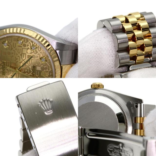 ロレックス 腕時計 デイトジャスト 10P ダイヤモンド