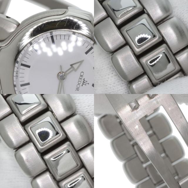 かずちゃんさま専用OH二次電池交換済みセイコークレドールキネティック SEIKO セイコー クレドール 金無垢 K18YG パヴェ ダイヤ べっ甲