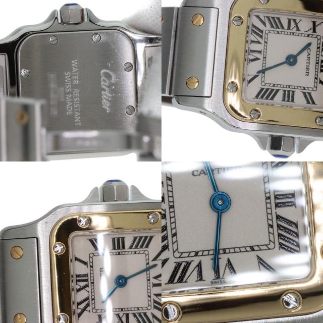 CARTIER カルティエ W20012C4 サントスガルベ SM 腕時計 ステンレス