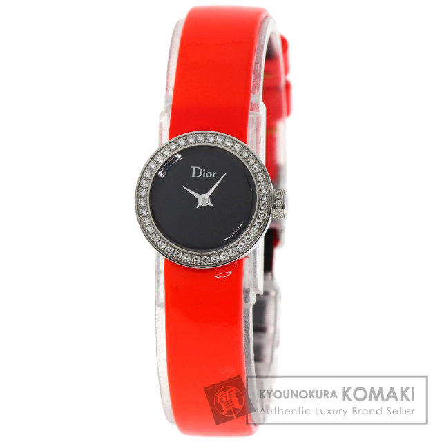 クリスチャンディオール 腕時計 ラ ミニ ディ ドゥ ダイヤモンド