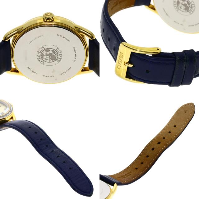 CITIZEN シチズン J810-S111871 ラウンドフェイス ラインストーン  