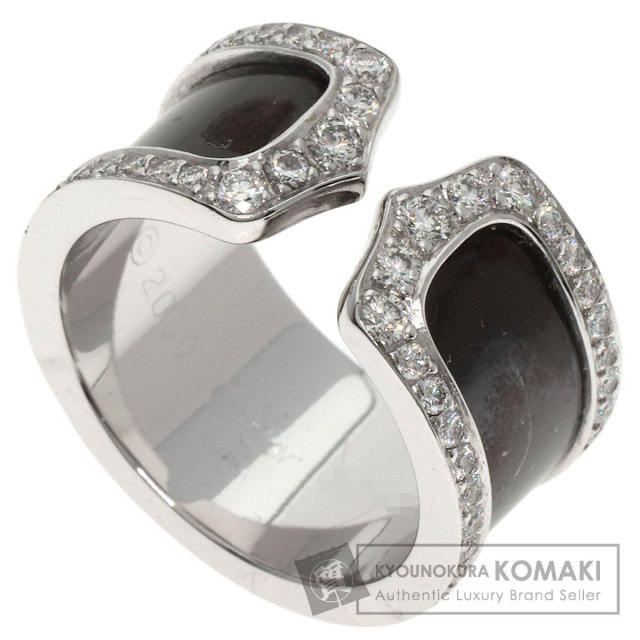CARTIER カルティエ C2 LM エッジ フルダイヤモンド #50 リング・指輪