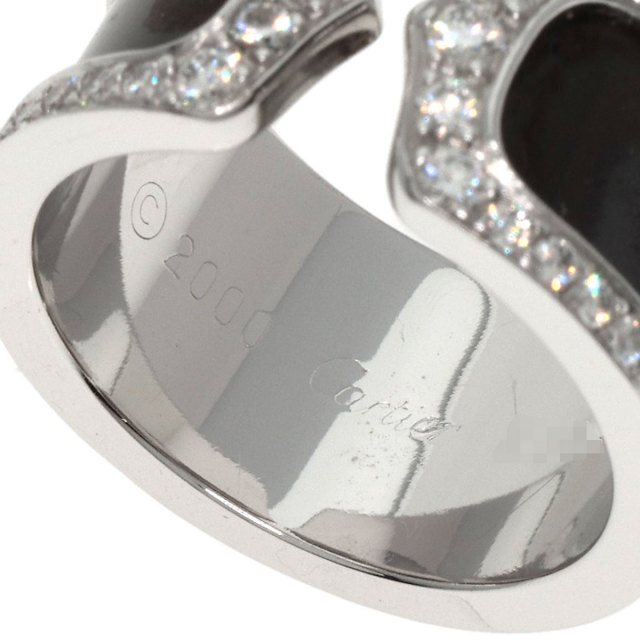 Cartier　カルティエ　K18WG 天然ダイヤモンド　C2リング　50号 Cartier カルティエ K18WG 天然ダイヤモンド C2リング 50号 Cartier