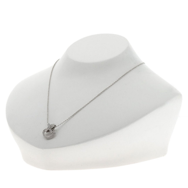 Chaumet ショーメ リアン ハート ダイヤモンド ネックレス K18WG CHAUMET】ショーメ『K18WG リアン ドゥ ショーメ ハート ネックレス