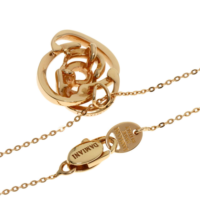 Damiani ダミアーニ ロゼ ローズ ダイヤモンド ネックレス K18ピンク