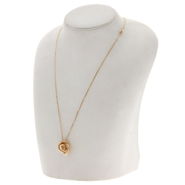 Damiani ダミアーニ ロゼ ローズ ダイヤモンド ネックレス K18ピンク