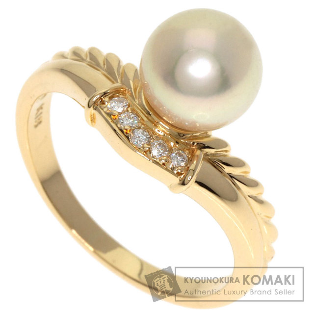 リング K18 ダイヤ 真珠 TASAKI 田崎真珠 ダイヤモンド 1.07ct リング K18 : 株式会社