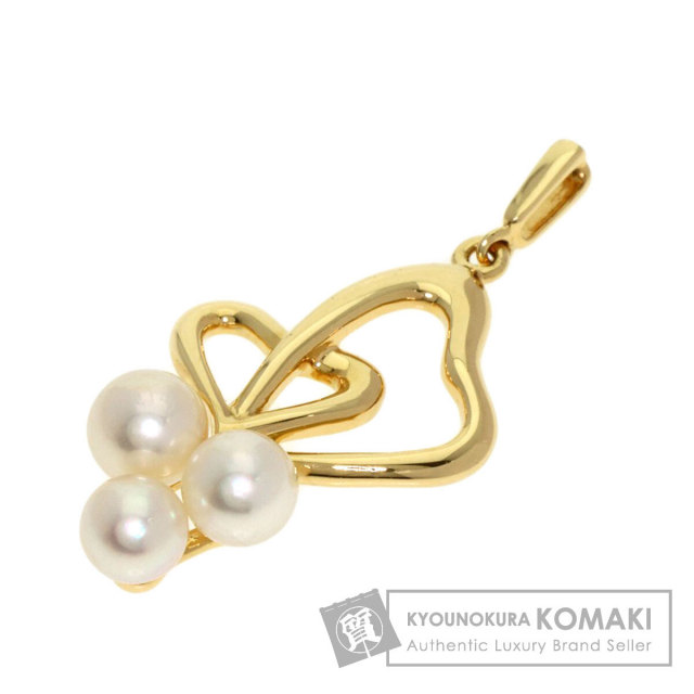 美品　MIKIMOTO ミキモト　パールペンダントトップ　ゴールド　K14 MIKIMOTO】ミキモト K14 ゴールド 真珠 約7.4ミリ ペンダント