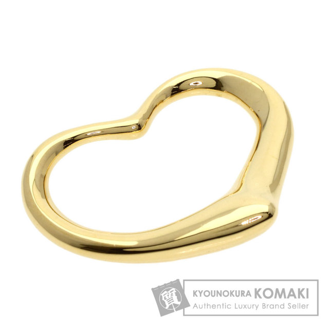 ティファニー イエロー ゴールド ハート キー ネックレス トップ YO195 TIFFANY&Co. ティファニー ハートキー ペンダントトップ K18