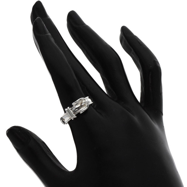 HERMES エルメス サンチュール ベルト リング・指輪 シルバー