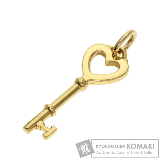 TIFFANY&Co. ティファニー ハートキー ペンダントトップ K18