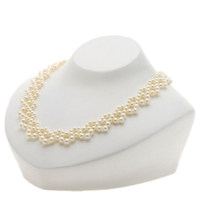 MIKIMOTO ミキモト ベビーパール 真珠 ネックレス K18イエローゴールド