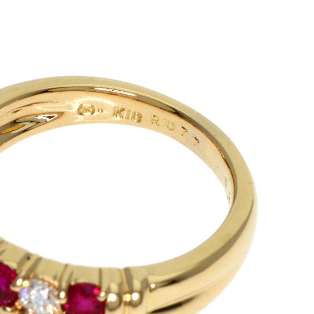 ミキモト 18金. ダイヤ. D0.24ct. ルビー　K18リング 楽天市場】【AUTUMNSALE 10/11(火)9:00迄】 ミキモト ルビー