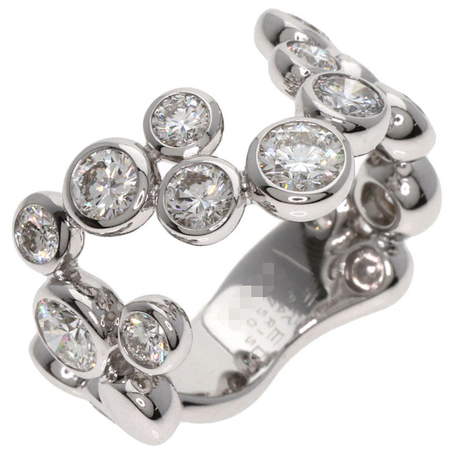 【新品未使用品】ドットダイヤモンドリング FRED フレッド ドット ダイヤモンド リング・指輪 K18ホワイト