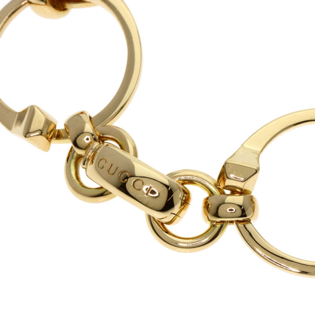 GUCCI グッチ ゴールド チェーンベルト ホースビット GUCCI】グッチ ホースビット ブレスレット K18イエローゴールド