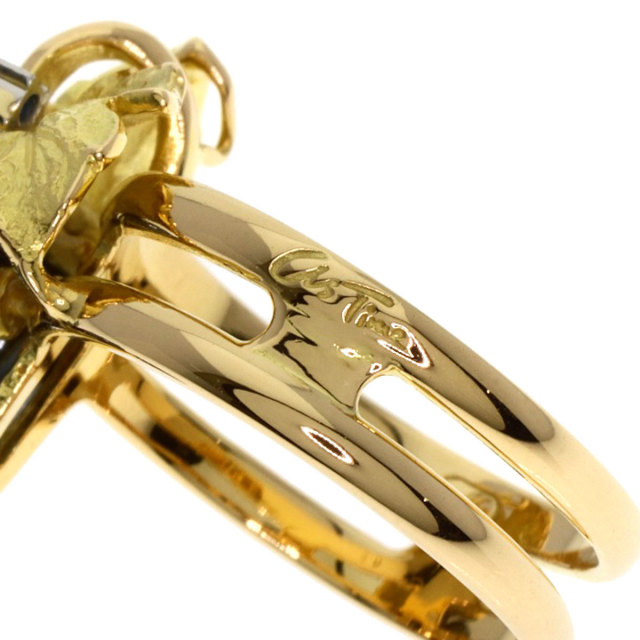 Tmatsuko,天然イエローサファイア,ダイヤモンド リング 18K 1.3ct サファイア ダイヤモンド リング・指輪 K18イエロー