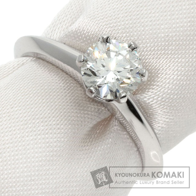 Tiffany ダイヤモンドリング 0.84ct 11号