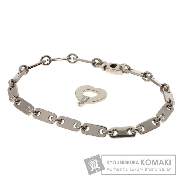 Gucci グッチ 18K ホワイトゴールド ハート ブレスレット SummerSALE開催! 8/9~8/18 10時迄!】GUCCI グッチ バングル G