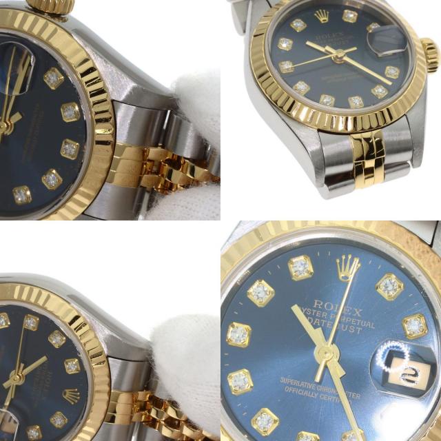 ロレックス 腕時計 デイトジャスト 10P ダイヤモンド