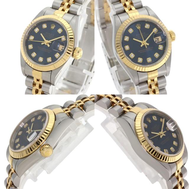 ロレックス 腕時計 デイトジャスト 10P ダイヤモンド