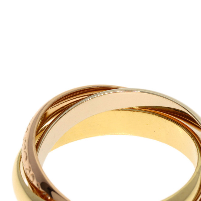 CARTIER カルティエ トリニティ #51 リング・指輪 K18イエローゴールド