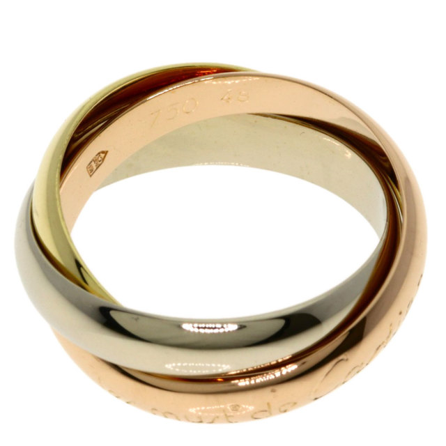 CARTIER カルティエ トリニティ #48 リング・指輪 K18イエローゴールド
