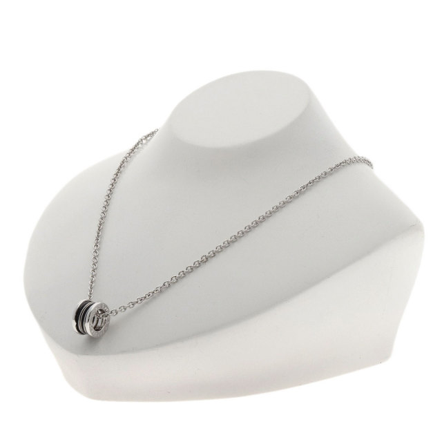 ブルガリ ネックレス B-zero1 ビーゼロワン ブラックラッカー