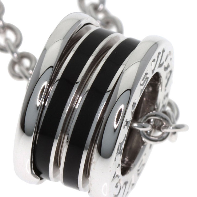 ブルガリ ネックレス B-zero1 ビーゼロワン ブラックラッカー