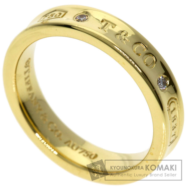ティファニー リング・指輪 1837 ナロー 2P ダイヤモンド