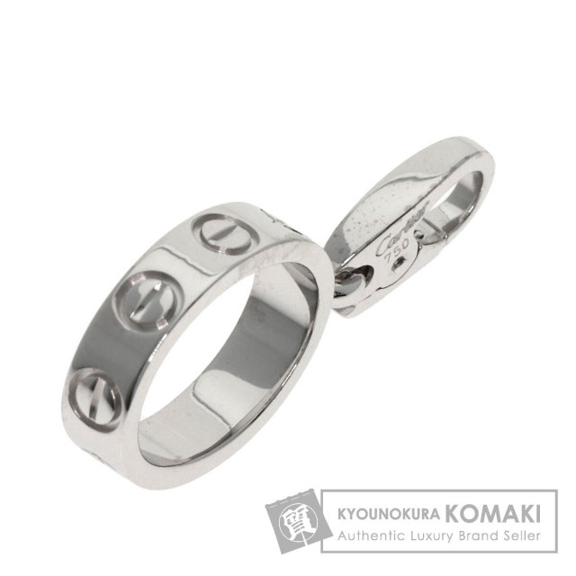 カルティエ ペンダントトップ ラブチャーム