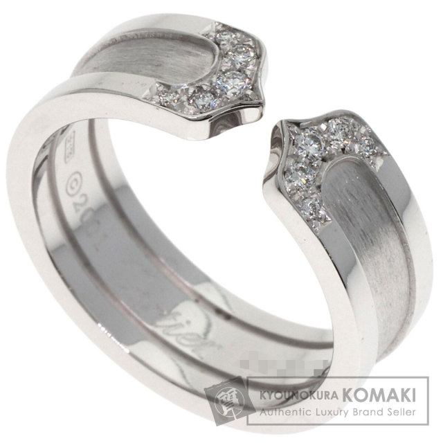 カルティエ リング・指輪 C2リング SM ダイヤモンド #53