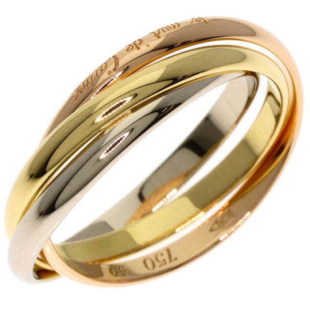 CARTIER カルティエ トリニティ XS #50 リング・指輪 K18イエロー