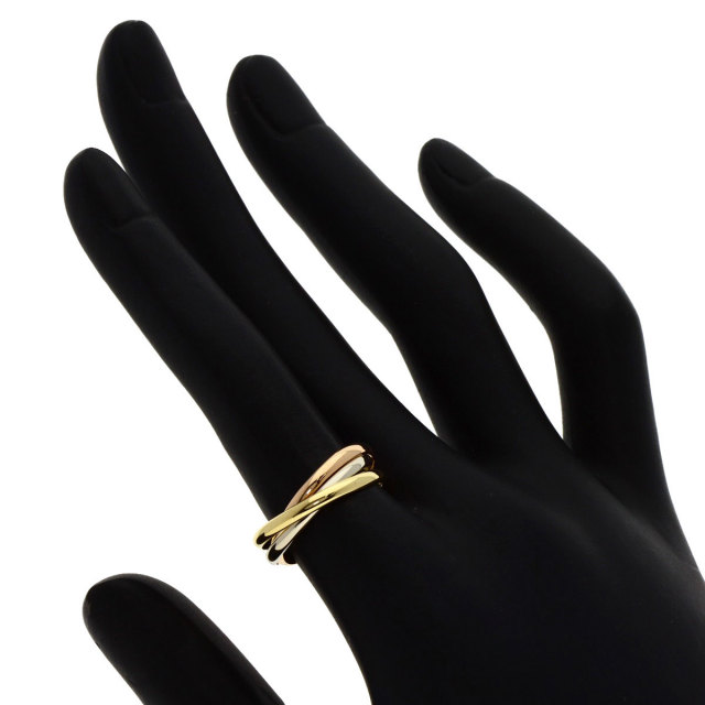 CARTIER カルティエ トリニティ XS #50 リング・指輪 K18イエロー
