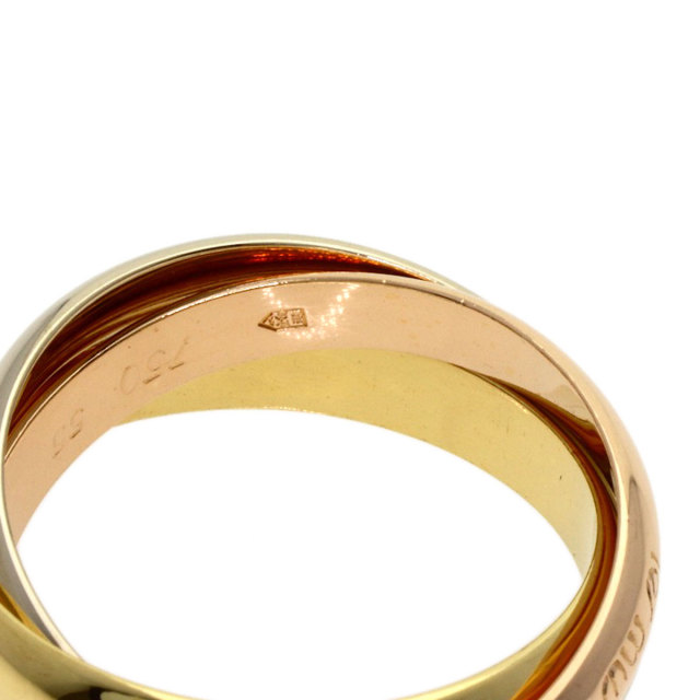 CARTIER カルティエ トリニティ #55 リング・指輪 K18イエローゴールド