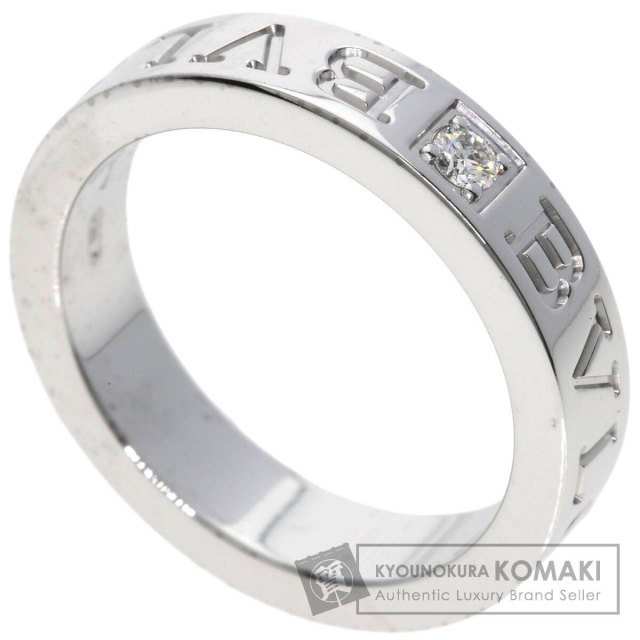 ブルガリ リング・指輪 ダブルロゴ ダイヤモンド