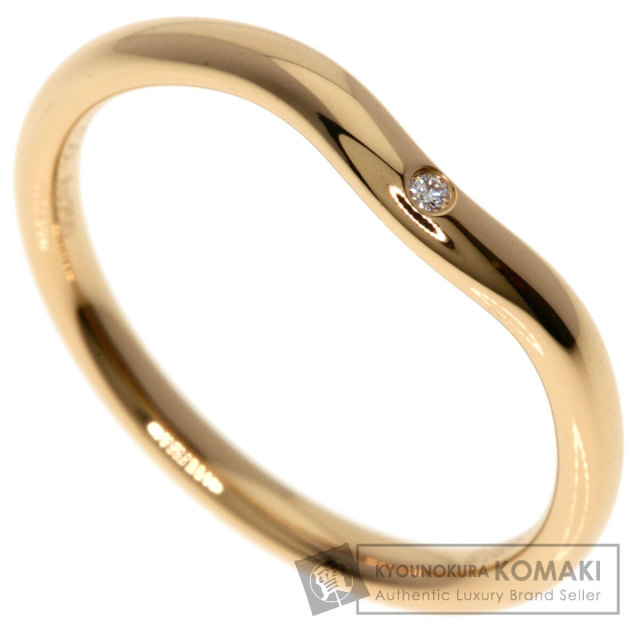 ティファニー リング・指輪 カーブドバンド 1P ダイヤモンド