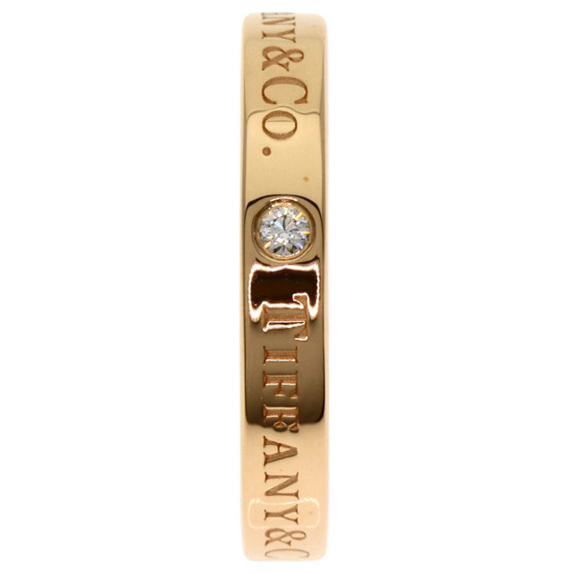 TIFFANY&Co. ティファニー ロゴ バンドリング 3P ダイヤモンド リング