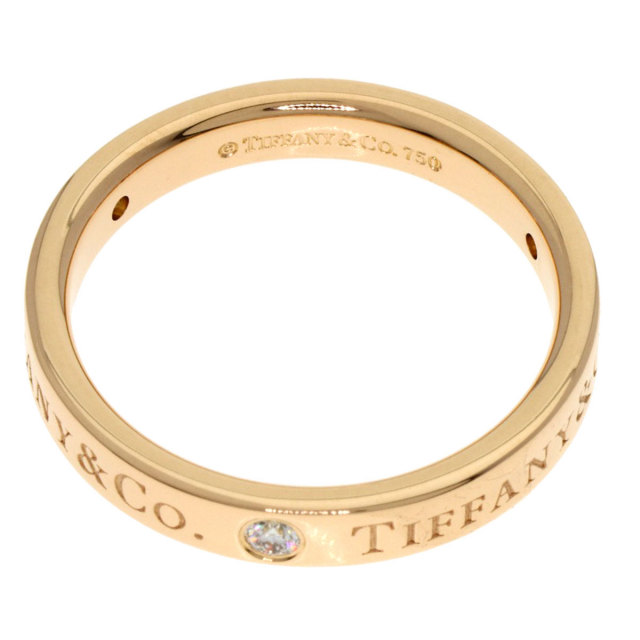 TIFFANY&Co. ティファニー ロゴ バンドリング 3P ダイヤモンド リング