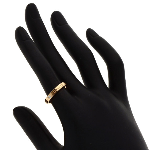 TIFFANY&Co. ティファニー ロゴ バンドリング 3P ダイヤモンド リング