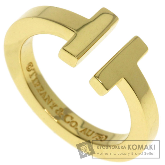 TIFFANY&Co. ティファニー Tワイヤー フープ ラージ ピアス K18